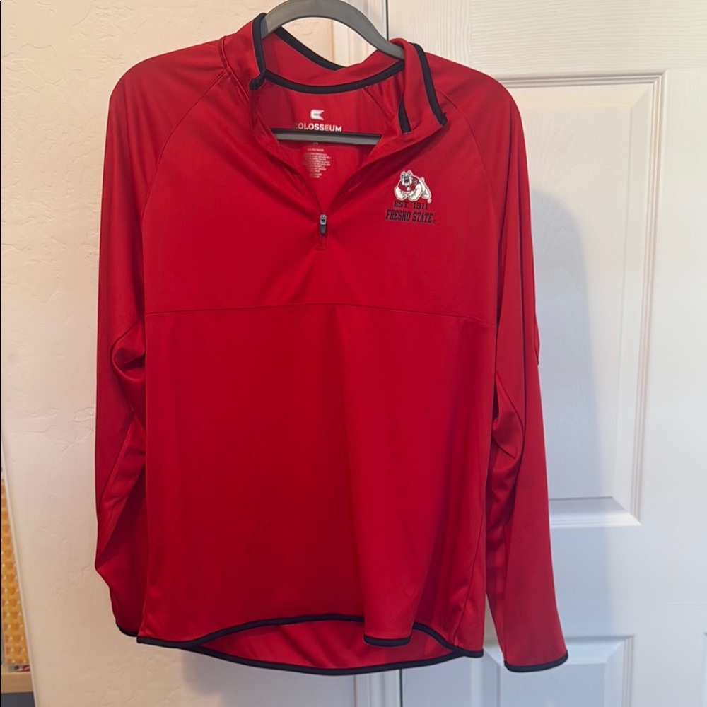 Red Colosseum Fresno State Pullover